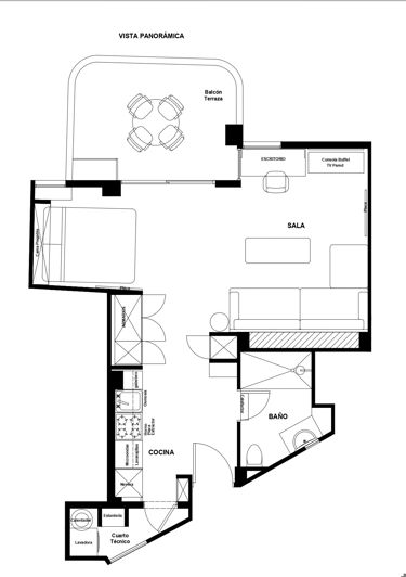 Image No.2-1 Bed Apartment for sale