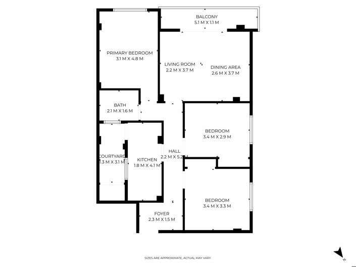 Image No.24-3 Bed Apartment for sale