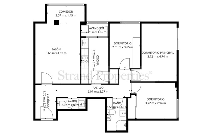 Image No.3-3 Bed Apartment for sale