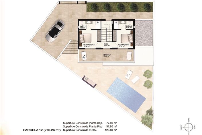 Image No.40-3 Bed Villa for sale