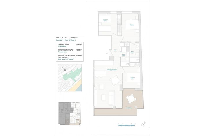 Image No.7-3 Bed Apartment for sale