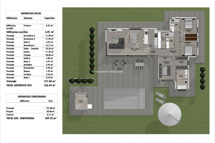 Image No.7-3 Bed Villa for sale