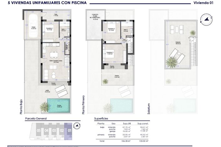 Image No.23-3 Bed Villa for sale