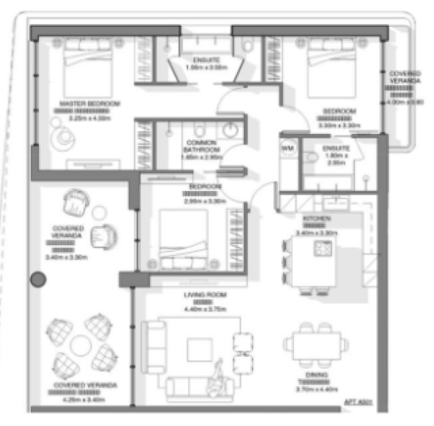 Image No.15-3 Bed Apartment for sale