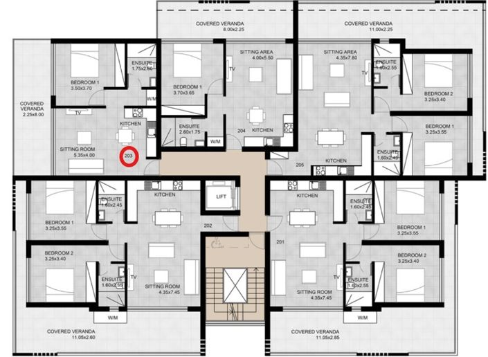 Image No.10-1 Bed Apartment for sale