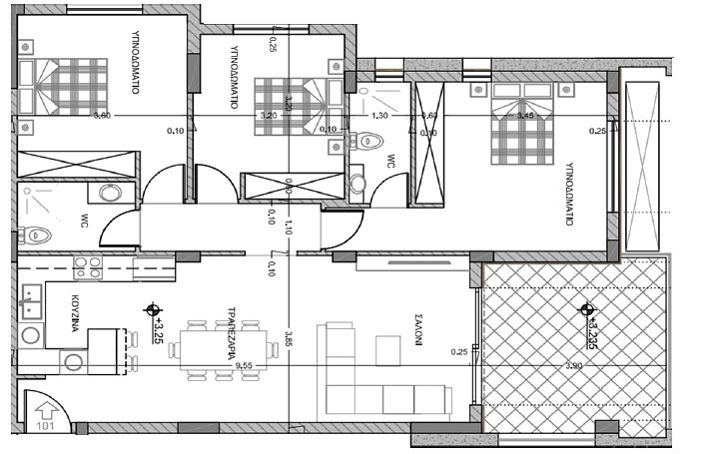 Image No.8-3 Bed Apartment for sale