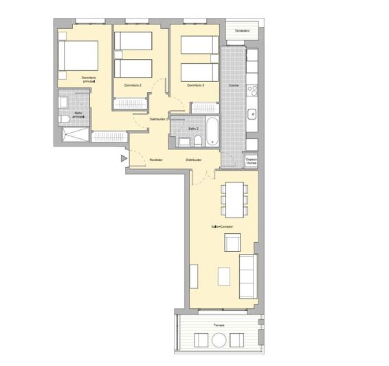 Image No.1-3 Bed Property for sale