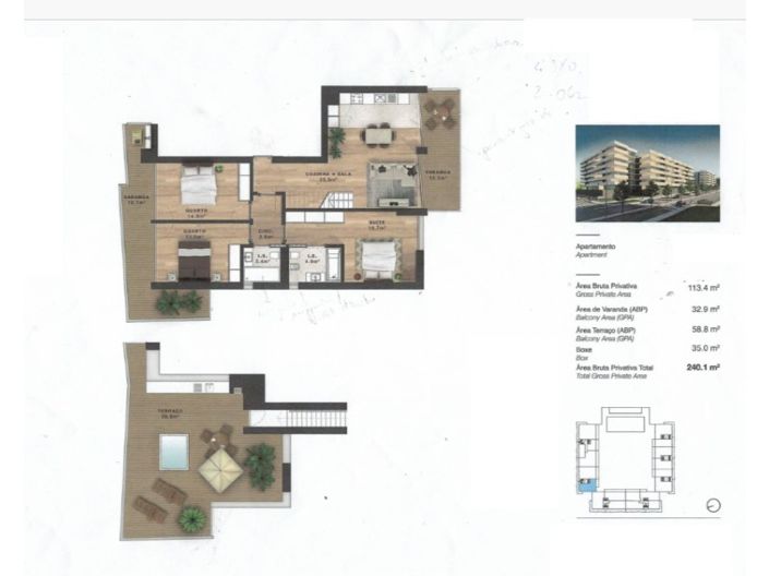 Image No.24-3 Bed Apartment for sale