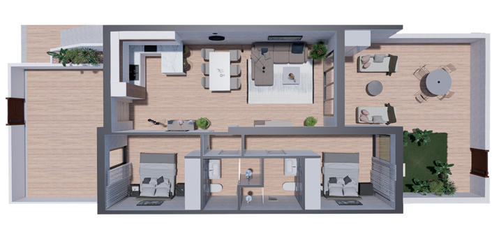 Image No.22-2 Bed Apartment for sale