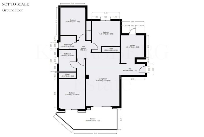 Image No.34-3 Bed Apartment for sale