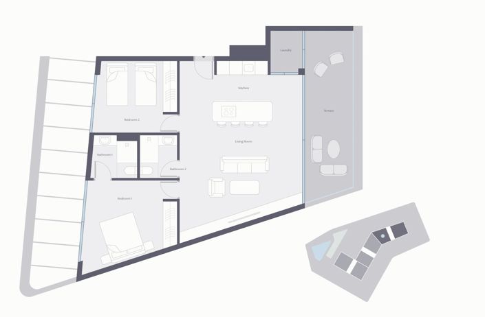 Image No.22-2 Bed Apartment for sale