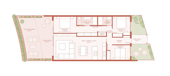 Image No.14-3 Bed Apartment for sale