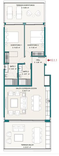 Image No.19-2 Bed Apartment for sale