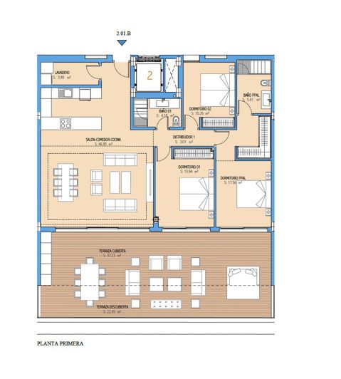 Image No.22-3 Bed Apartment for sale