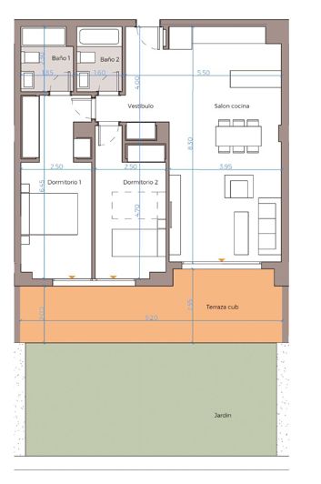 Image No.19-2 Bed Apartment for sale