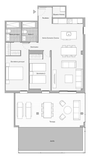 Image No.19-2 Bed Apartment for sale