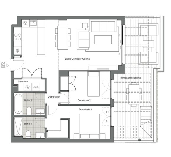 Image No.13-2 Bed Apartment for sale