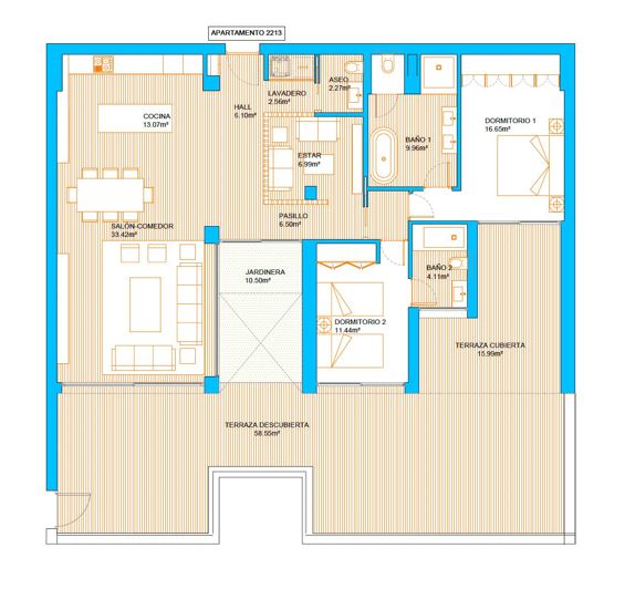 Image No.28-3 Bed Apartment for sale