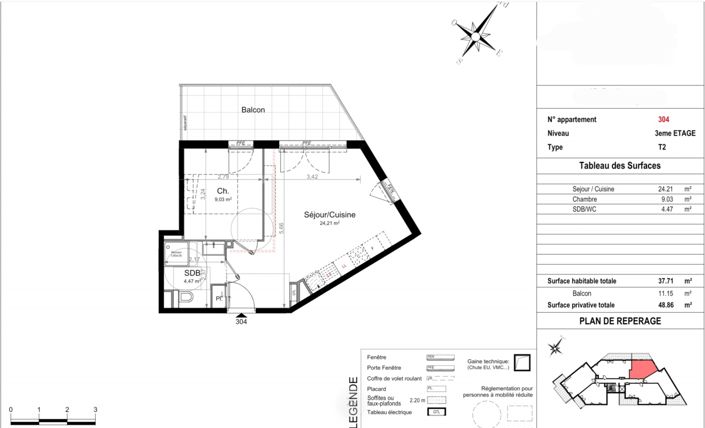 Image No.4-Propriété de 1 chambre à vendre à France