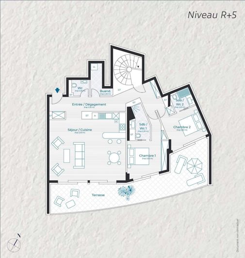 Image No.3-2 Bed Apartment for sale