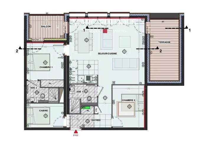 Image No.11-2 Bed Apartment for sale