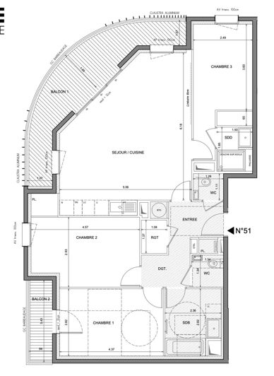 Image No.1-3 Bed Apartment for sale