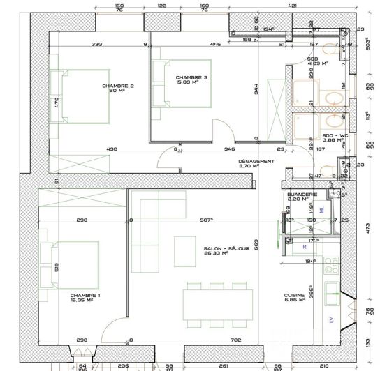 Image No.16-3 Bed Property for sale