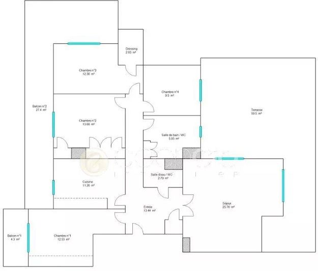 Image No.5-4 Bed Apartment for sale