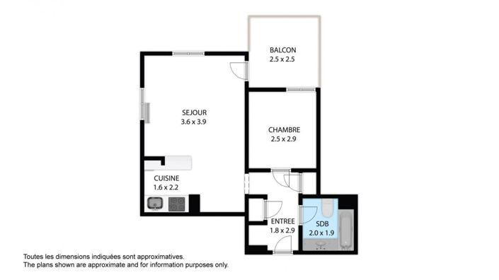 Image No.21-1 Bed Apartment for sale