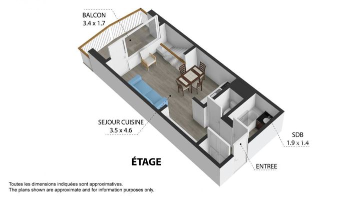 Image No.24-1 Bed Apartment for sale
