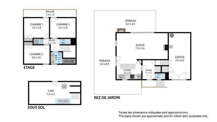 Image No.30-3 Bed Property for sale