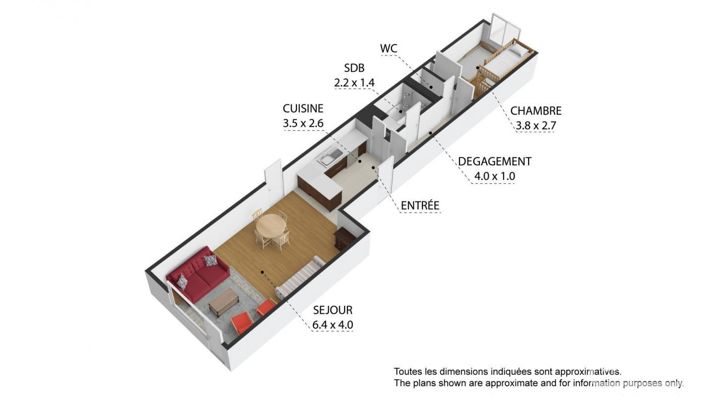 Image No.12-1 Bed Apartment for sale