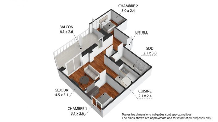 Image No.16-2 Bed Property for sale