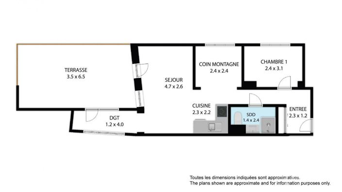 Image No.18-1 Bed Apartment for sale