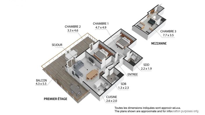 Image No.19-3 Bed Apartment for sale