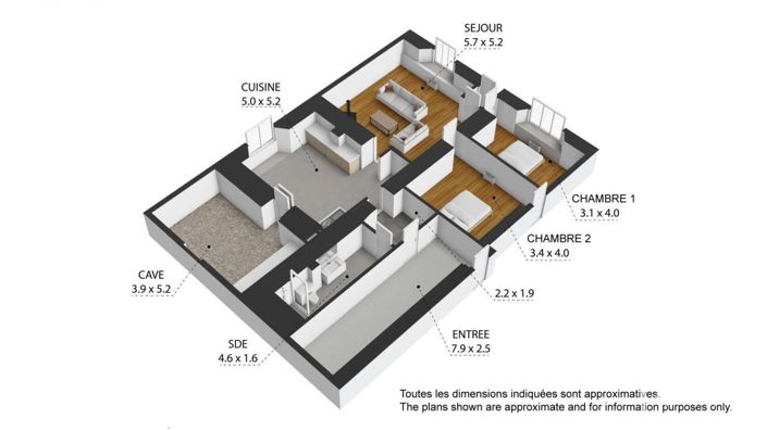 Image No.20-2 Bed Apartment for sale