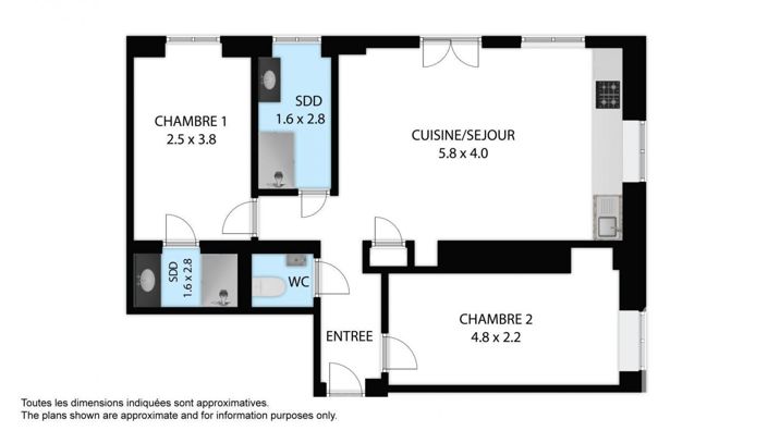 Image No.5-2 Bed Apartment for sale