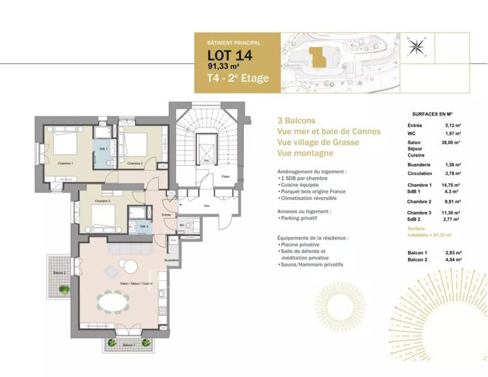 Image No.4-3 Bed Apartment for sale