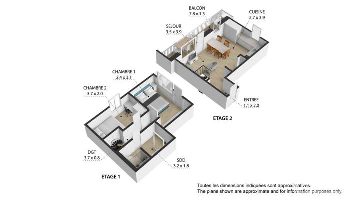 Image No.11-2 Bed Apartment for sale