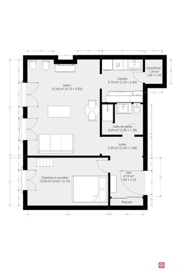 Image No.10-1 Bed Apartment for sale