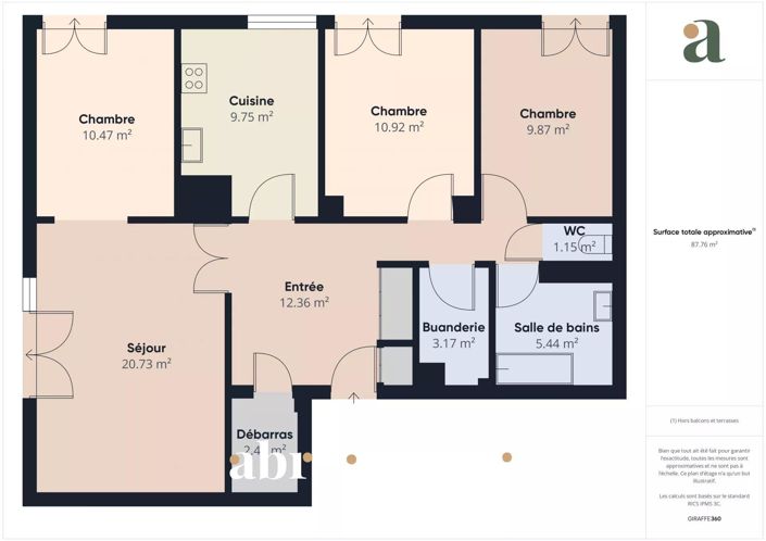 Image No.9-3 Bed Apartment for sale