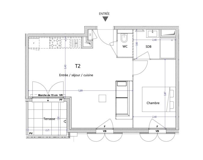 Image No.3-2 Bed Apartment for sale