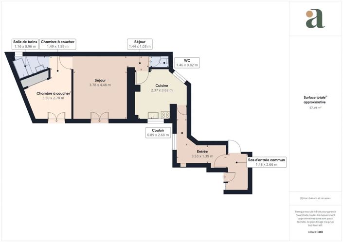 Image No.13-1 Bed Apartment for sale