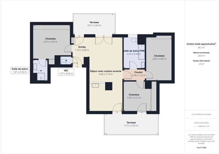 Image No.13-3 Bed Apartment for sale