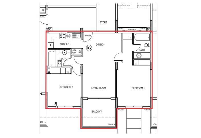 Image No.9-2 Bed Apartment for sale