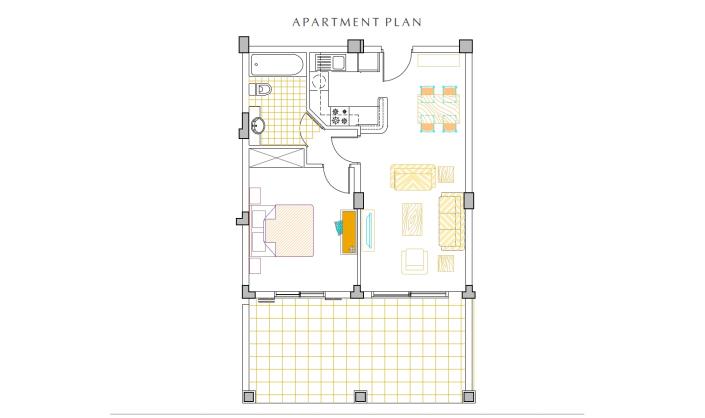 Image No.10-1 Bed Apartment for sale