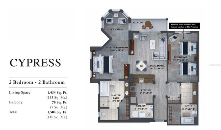 Image No.3-2 Bed Property for sale