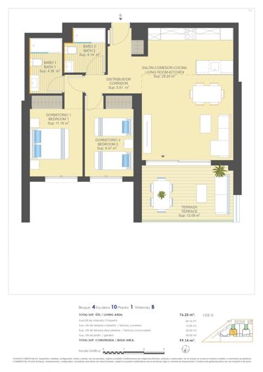 Image No.19-2 Bed Apartment for sale