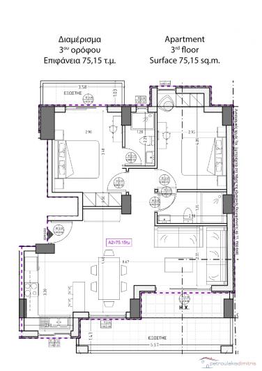 Image No.3-2 Bed Apartment for sale