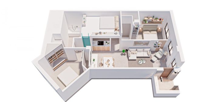 Image No.3-2 Bed Property for sale